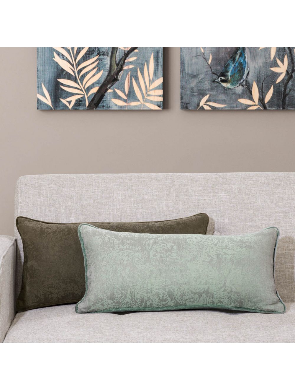 Flora Jacquard Cushion-IAAH